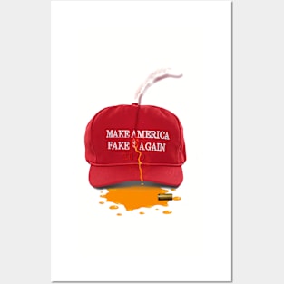 Make America Fake Again - You're Fired! Posters and Art